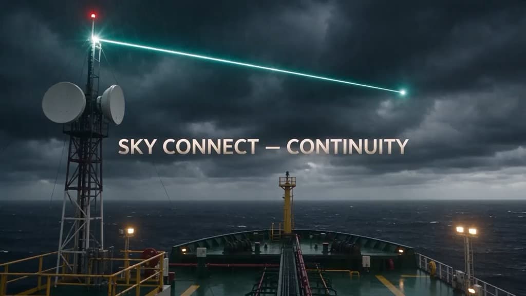 Sky Connect — Continuity & Maritime Laser Uplink